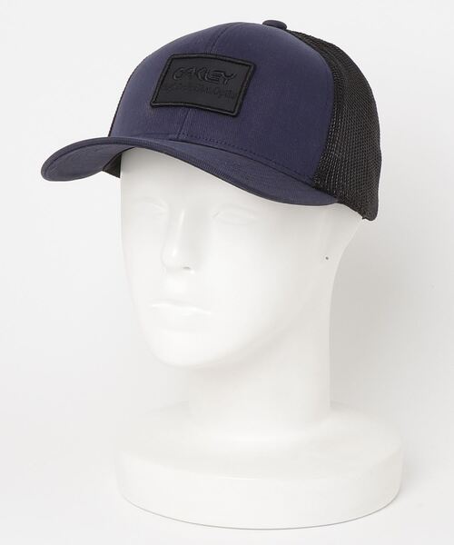 OAKLEY（オークリー）の「OAKLEY/オークリー キャップ B1B Hdo Patch Trucker FOS900906（キャップ・メンズ・グレー/ブラック/レッド/ネイビー・FREE）」の9枚目の写真