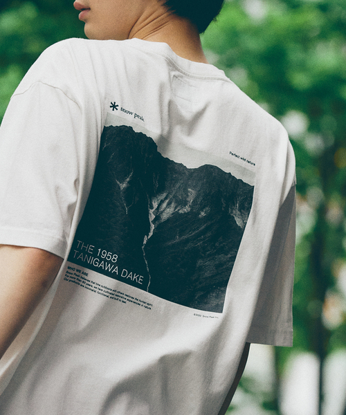  peak ホワイト　Tシャツ Snow Peak（スノーピーク）の「【SNOWPEAK × JOURNAL STANDARD