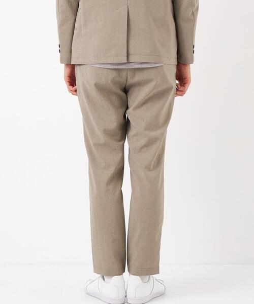 green label relaxing（グリーンレーベルリラクシング）の「ドライストレッチ ナロー ユーティリティー パンツ 9分丈 -防シワ・吸水速乾-（その他パンツ・メンズ・ダークグリーン/ベージュ/ネイビー・XS/M/XL/S/L）」の14枚目の写真