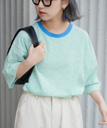 CIAOPANIC TYPY | レトロボーダービッグTee(Tシャツ/カットソー)