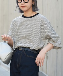 CIAOPANIC TYPY | レトロボーダービッグTee(Tシャツ/カットソー)