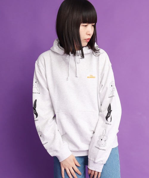 didizizi（ディディジジ）の「バニーズフーディ（パーカー・レディース・ネイビー/グレー・FREE）」の21枚目の写真