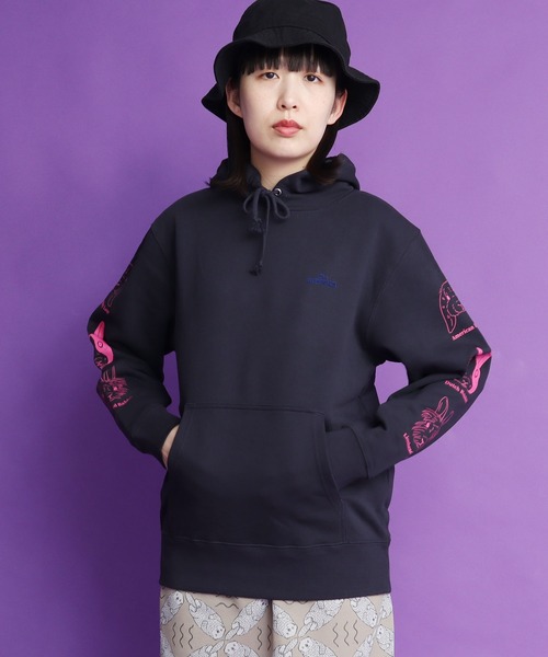 didizizi（ディディジジ）の「バニーズフーディ（パーカー・レディース・ネイビー/グレー・FREE）」の12枚目の写真