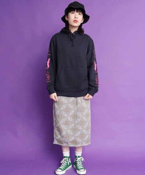 didizizi（ディディジジ）の「バニーズフーディ（パーカー・レディース・ネイビー/グレー・FREE）」の6枚目の写真