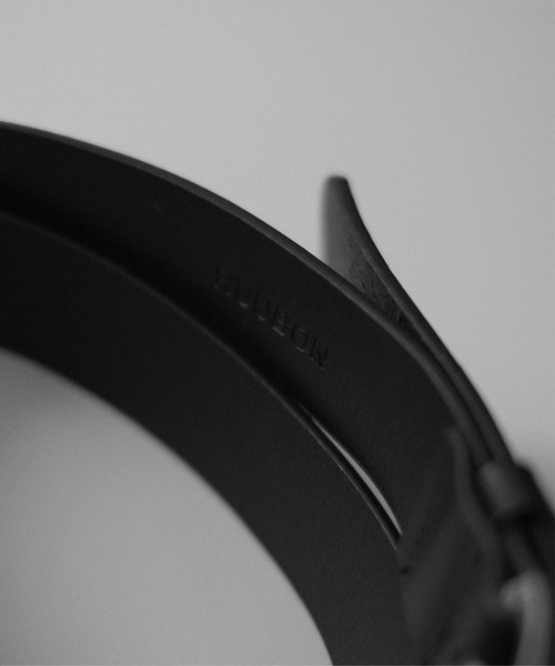 RUUBON（ルーボン）の「【RUUBON】cow leather plain belt / カウレザー プレーンベルト（ベルト・メンズ・ブラック/ブラウン・FREE）」の7枚目の写真