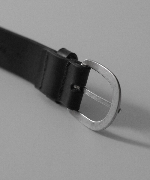RUUBON（ルーボン）の「【RUUBON】cow leather plain belt / カウレザー プレーンベルト（ベルト・メンズ・ブラック/ブラウン・FREE）」の10枚目の写真