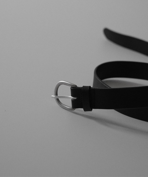 RUUBON（ルーボン）の「【RUUBON】cow leather plain belt / カウレザー プレーンベルト（ベルト・メンズ・ブラック/ブラウン・FREE）」の13枚目の写真