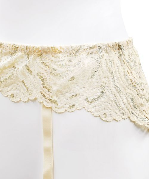 ANNEBRA(アンブラ)の「Vintage レースガーターベルト(その他アンダーウェア/インナー・レディース・グレー/ベージュ・F)」の10枚目の写真