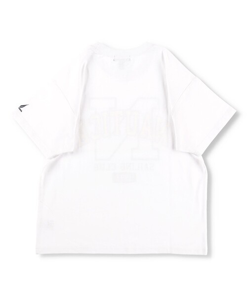 NAUTICA(ノーティカ)の「【NAUTICA/ノーティカ】Nカレッジロゴ半袖Tシャツ(Tシャツ/カットソー・キッズ・グリーン/ネイビー/オフホワイト・XS/M/S/XL/L)」の10枚目の写真