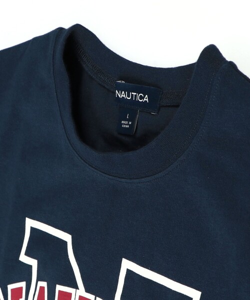 NAUTICA(ノーティカ)の「【NAUTICA/ノーティカ】Nカレッジロゴ半袖Tシャツ(Tシャツ/カットソー・キッズ・グリーン/ネイビー/オフホワイト・XS/M/S/XL/L)」の12枚目の写真