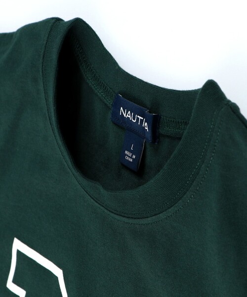 NAUTICA(ノーティカ)の「【NAUTICA/ノーティカ】Nカレッジロゴ半袖Tシャツ(Tシャツ/カットソー・キッズ・グリーン/ネイビー/オフホワイト・XS/M/S/XL/L)」の18枚目の写真