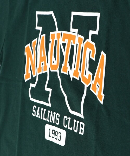 NAUTICA(ノーティカ)の「【NAUTICA/ノーティカ】Nカレッジロゴ半袖Tシャツ(Tシャツ/カットソー・キッズ・グリーン/ネイビー/オフホワイト・XS/M/S/XL/L)」の19枚目の写真