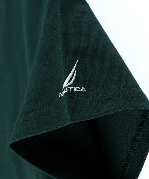 NAUTICA(ノーティカ)の「【NAUTICA/ノーティカ】Nカレッジロゴ半袖Tシャツ(Tシャツ/カットソー・キッズ・グリーン/ネイビー/オフホワイト・XS/M/S/XL/L)」の21枚目の写真