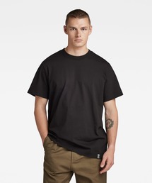 G-STAR | ESSENTIAL LOOSE T-SHIRT/ワンポイントオーバーサイズルーズT-シャツ(Tシャツ/カットソー)