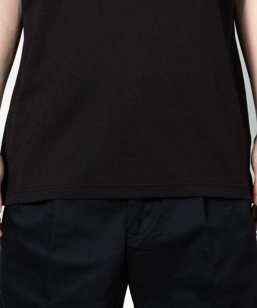 Mac-House(マックハウス)の「Honda ホンダ ロゴ刺繍半袖Tシャツ(Tシャツ/カットソー・メンズ・ブラック/ホワイト・S)」の6枚目の写真