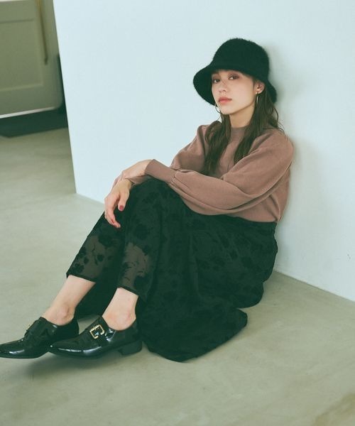 mysty woman(ミスティウーマン)の「ベルト付きシューズ 966404(その他シューズ・レディース・オフホワイト/ブラック・MEDIUM/LARGE)」の5枚目の写真