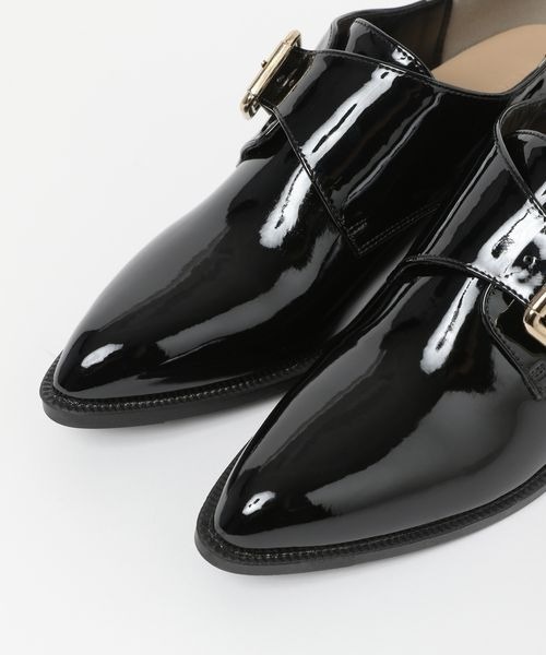 mysty woman(ミスティウーマン)の「ベルト付きシューズ 966404(その他シューズ・レディース・オフホワイト/ブラック・MEDIUM/LARGE)」の10枚目の写真