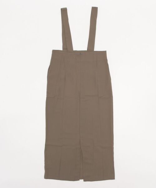 H.TOKYO（エイチトウキョウ）の「ジャンパースカート（ジャンパースカート・レディース・グレー/オフホワイト・FREE）」の3枚目の写真