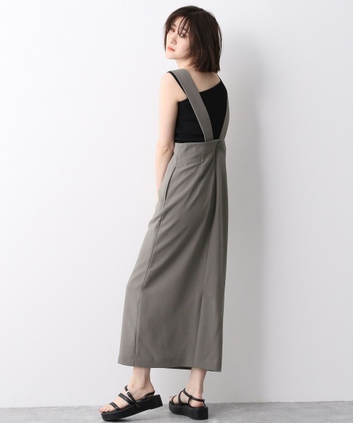 H.TOKYO（エイチトウキョウ）の「ジャンパースカート（ジャンパースカート・レディース・グレー/オフホワイト・FREE）」の22枚目の写真