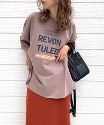 Q | レタードオーバーT(Tシャツ/カットソー)