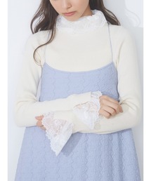 merry jenny | レースリブニット(ニット/セーター)