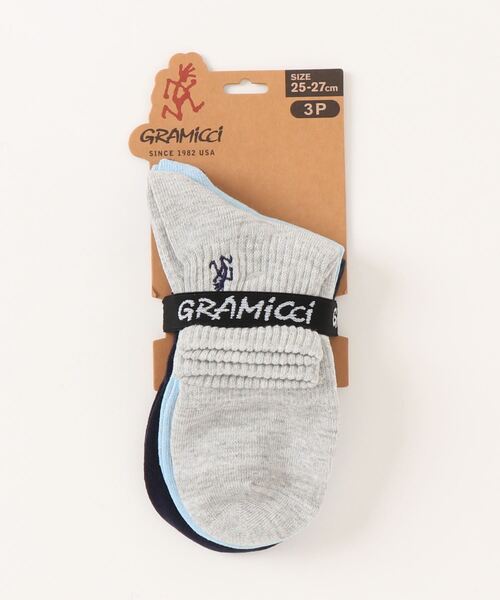 Gramicci(グラミチ)の「【63】【GRAMICCI】BASIC SHORT SOCKS(ソックス/靴下・メンズ・ブラック/その他/ホワイト/その他1・25-27CM/23-25cm)」の10枚目の写真