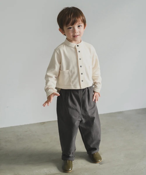 riziere(リジェール)の「フェイクレザースリッポンシューズ(フォーマル対応)(スリッポン・キッズ・オリーブ/ブラック・18cm/20cm/21cm/17cm/19cm)」の11枚目の写真