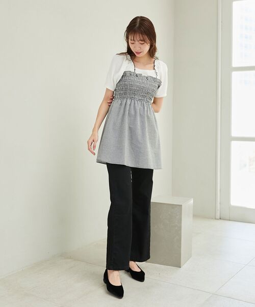 MAJESTIC LEGON(マジェスティックレゴン)の「アソートワッフルトップス(Tシャツ/カットソー・レディース・アイボリー/A/B・MEDIUM)」の21枚目の写真