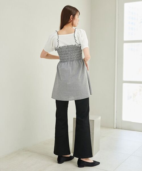 MAJESTIC LEGON(マジェスティックレゴン)の「アソートワッフルトップス(Tシャツ/カットソー・レディース・アイボリー/A/B・MEDIUM)」の22枚目の写真