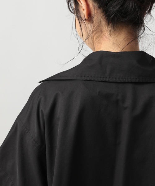 BAYFLOW（ベイフロー）の「オーバートレンチジレ（ベスト・レディース・ベージュ/ブラック・FREE）」の19枚目の写真