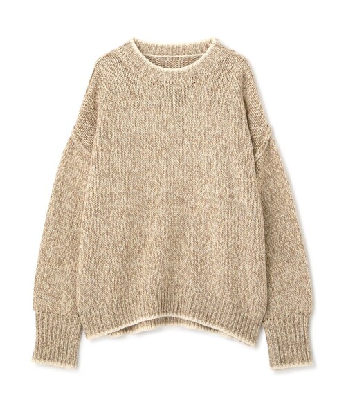 FREE'S MART（フリーズマート）の「◆カラーミックスルーズニット（ニット/セーター・レディース・ベージュ/レッド/ブルー・FREE）」の4枚目の写真