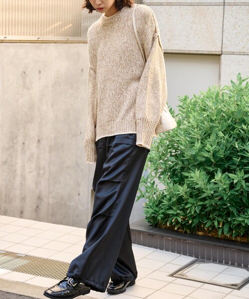 FREE'S MART（フリーズマート）の「◆カラーミックスルーズニット（ニット/セーター・レディース・ベージュ/レッド/ブルー・FREE）」の19枚目の写真