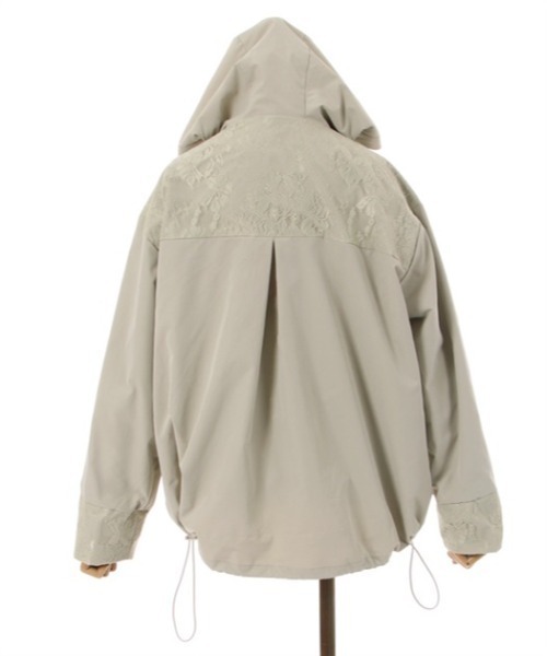 axes femme（アクシーズファム）の「【選べる2丈】撥水加工マウンテンパーカー（マウンテンパーカー・レディース・ブラック/キナリ/カーキブラウン・LARGE/MEDIUM）」の12枚目の写真