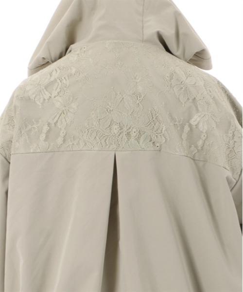 axes femme（アクシーズファム）の「【選べる2丈】撥水加工マウンテンパーカー（マウンテンパーカー・レディース・ブラック/キナリ/カーキブラウン・LARGE/MEDIUM）」の14枚目の写真