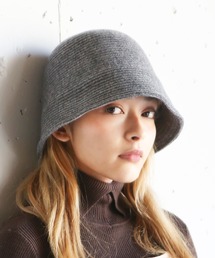 14+（イチヨンプラス）の「ニットサーモバケットハット（ハット）」