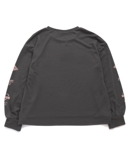 algy(アルジー)の「カジュアルもちふわロンT(Tシャツ/カットソー・キッズ・サックスブルー/チャコール/ピンク/オフホワイト・XX-SMALL/X-SMALL/MEDIUM/SMALL)」の11枚目の写真