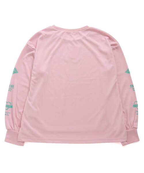 algy(アルジー)の「カジュアルもちふわロンT(Tシャツ/カットソー・キッズ・サックスブルー/チャコール/ピンク/オフホワイト・XX-SMALL/X-SMALL/MEDIUM/SMALL)」の13枚目の写真