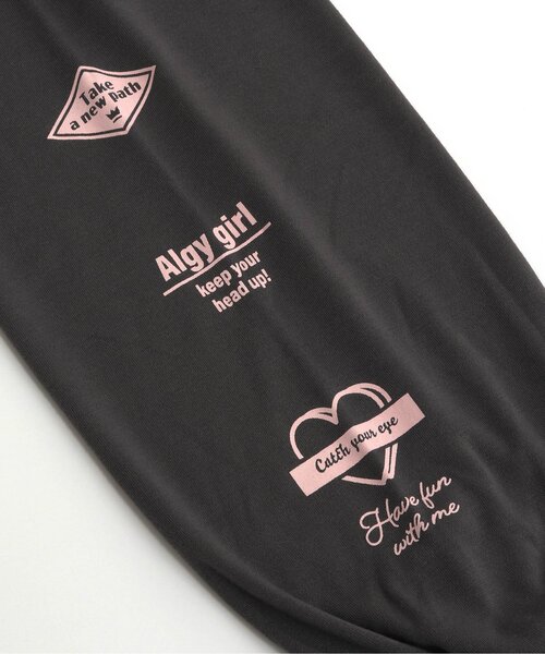 algy(アルジー)の「カジュアルもちふわロンT(Tシャツ/カットソー・キッズ・サックスブルー/チャコール/ピンク/オフホワイト・XX-SMALL/X-SMALL/MEDIUM/SMALL)」の17枚目の写真