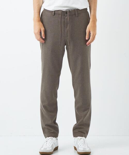 green label relaxing(グリーンレーベルリラクシング)の「ウォッシャブル フラノ ヘリンボーン ナロー ユーティリティ パンツ -ストレッチ-(その他パンツ・メンズ・ダークグレー/ネイビー/モカ/グレー・M/L/XL/S)」の9枚目の写真