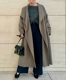 1er Arrondissement | ダブルビーバーショールコート(その他アウター)