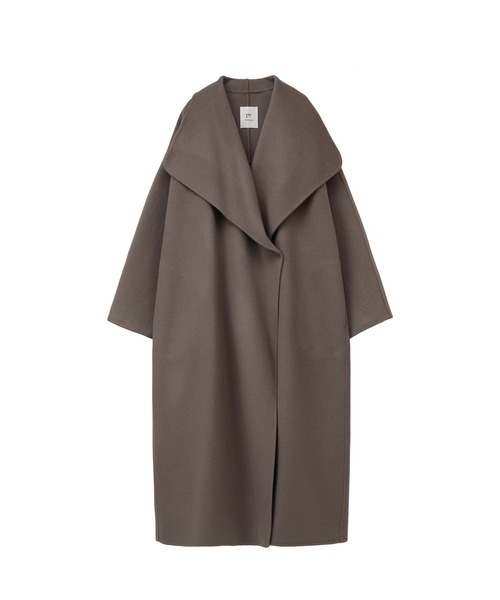 1er Arrondissement（プルミエアロンディスモン）の「ダブルビーバーショールコート（その他アウター・レディース・ブラック/カーキ・36/38）」の17枚目の写真