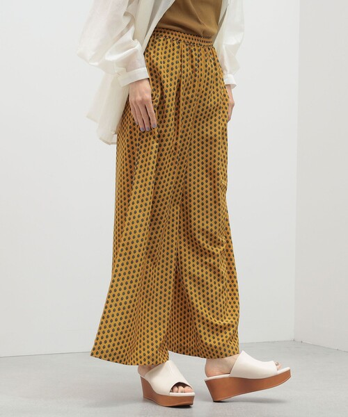 BEAMS HEART(ビームスハート)の「BEAMS HEART / プロヴァンス柄 ワイドパンツ(その他パンツ・レディース・ネイビー/グリーン系その他/イエロー系その他5・FREE)」の20枚目の写真
