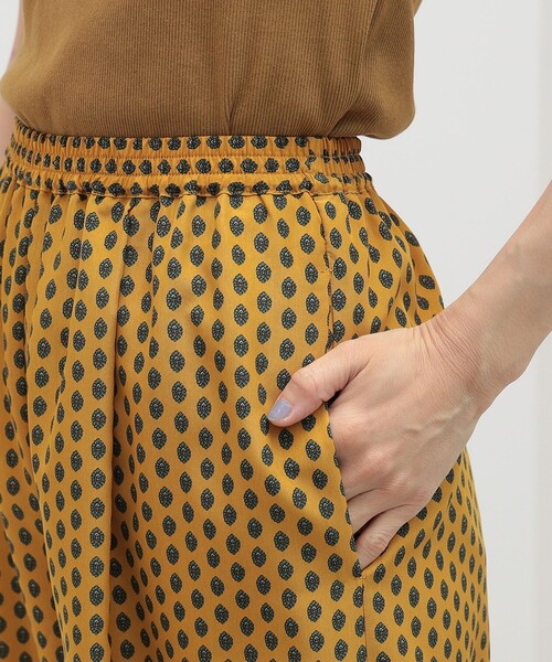 BEAMS HEART(ビームスハート)の「BEAMS HEART / プロヴァンス柄 ワイドパンツ(その他パンツ・レディース・ネイビー/グリーン系その他/イエロー系その他5・FREE)」の15枚目の写真