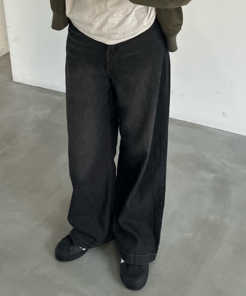 ★santafe★SALE デニムパンツ【インディコＷ100㎝】春夏モデル 65401 サンタフェ サンタフェ ジーンズ（カラーブラック）（メンズ