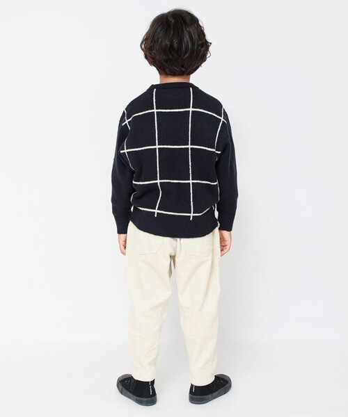 BRANSHES(ブランシェス)の「【ガーデナー】コーデュロイテーパードパンツ(その他パンツ・キッズ・アイボリー/ネイビー/キャメル・130/120/110/140/90/100/150)」の21枚目の写真