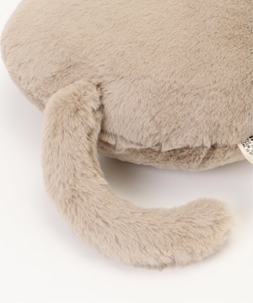 LBC(エルビーシー)の「HIBERNATIONネコM(クッション/クッションカバー・レディース・ピンク/ライトグレー/ベージュ・FREE)」の8枚目の写真