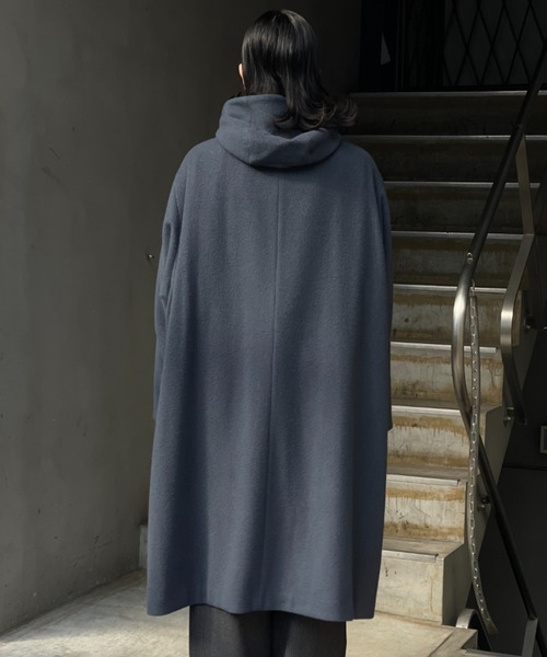 URU（ウル）の「URU/ウル/HOODED COAT（その他アウター・メンズ・チャコールグレー/グレー・2/1）」の8枚目の写真