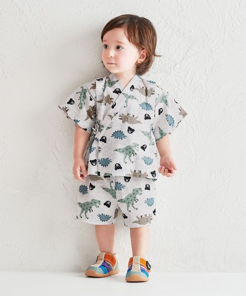 DOUBLE_B（ダブルビー）の「ダブルラッセルセカンドベビーサンダル（サンダル・キッズ・ネイビー/ベージュ/グリーン/ブルー/カーキ/サックスブルー・15.5cm/14.5cm/14cm/13.5/13cm/15cm/16cm/13.5cm）」の8枚目の写真