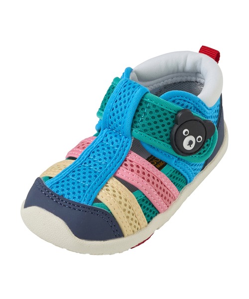 DOUBLE_B（ダブルビー）の「ダブルラッセルセカンドベビーサンダル（サンダル・キッズ・ネイビー/ベージュ/グリーン/ブルー/カーキ/サックスブルー・15.5cm/14.5cm/14cm/13.5/13cm/15cm/16cm/13.5cm）」の19枚目の写真