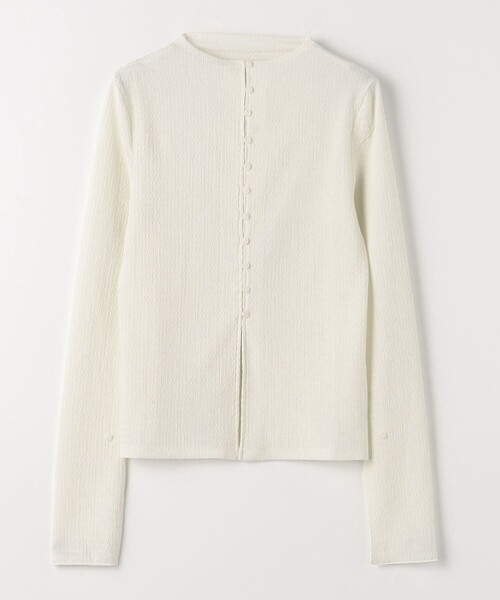 CITEN(シテン)の「<CITEN>ボタンフロント コンパクトトップス(Tシャツ/カットソー・レディース・ブラック/イエロー/ホワイト・FREE)」の18枚目の写真